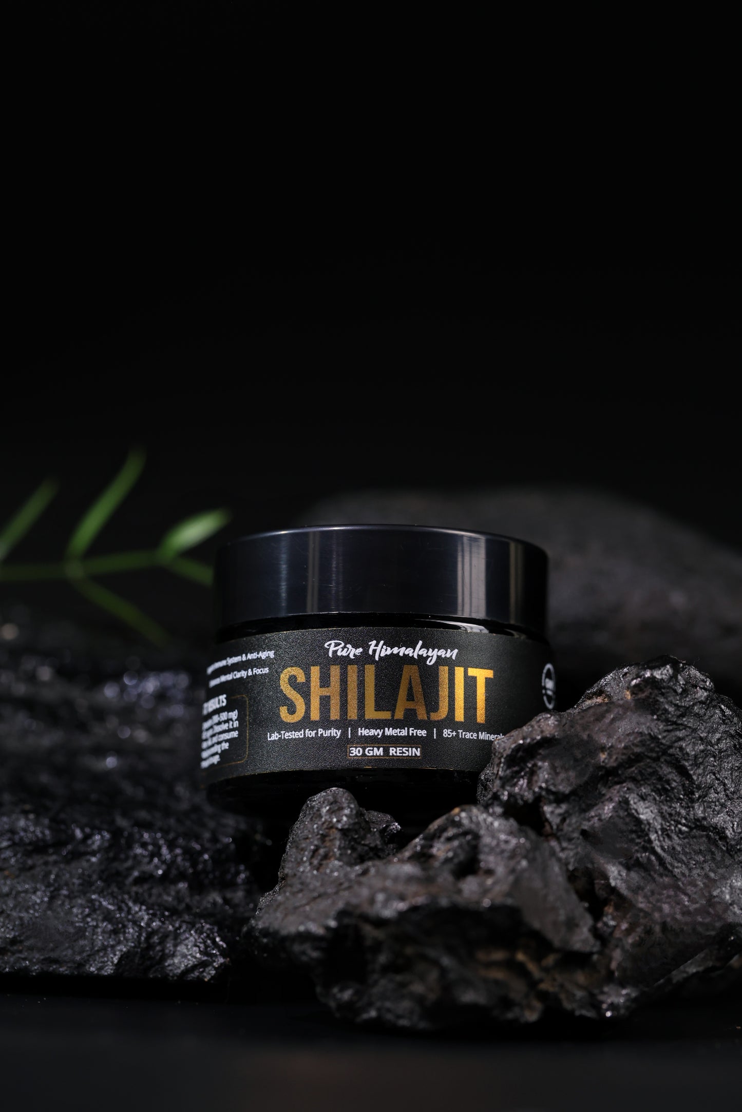 Pure Himalayan Shilajit | 85 Essential Minerals | 2 Month Supply