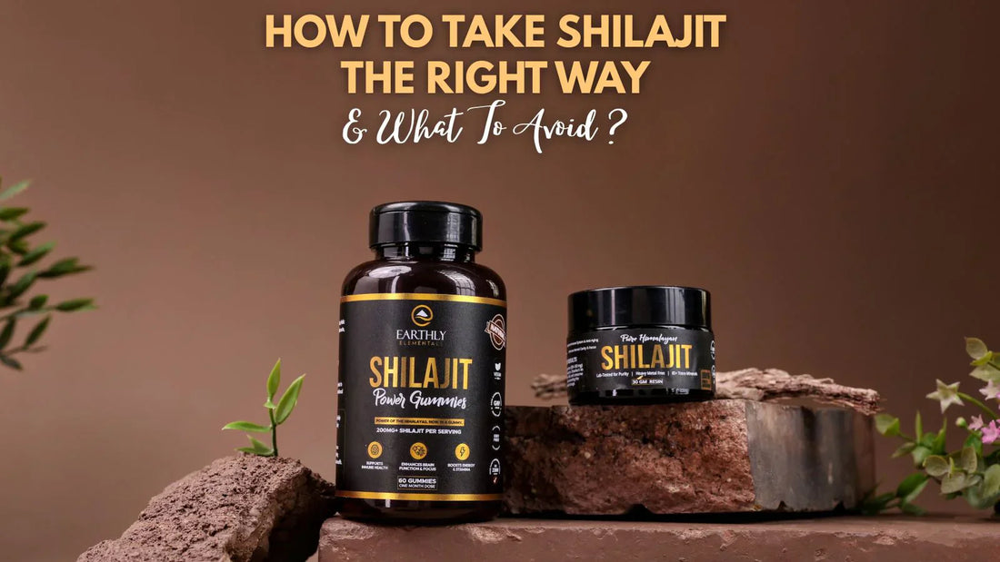 How to Take Shilajit the Right Way & What to Avoid