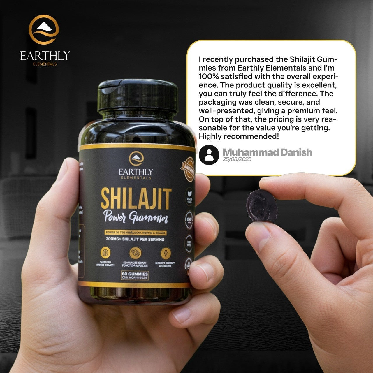 Shilajit Power Gummies